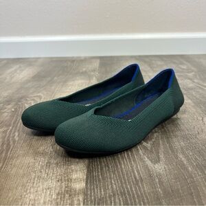 Rothy’s Emerald Green The Flat